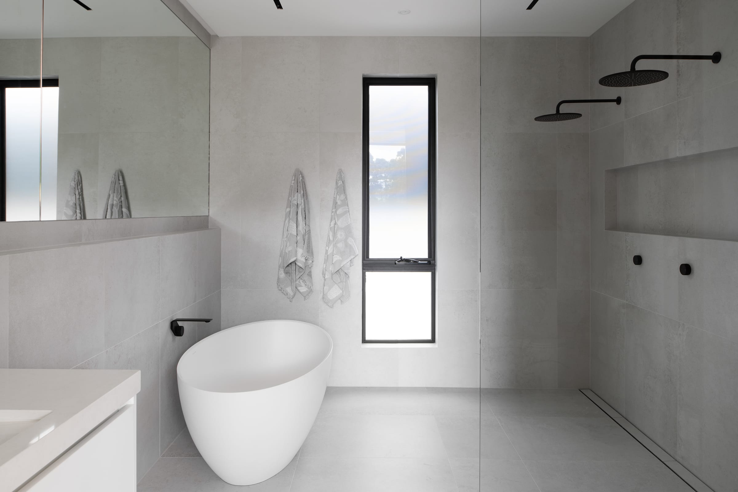 Asgard — Main Bathroom — Bathroom Project by Zanetto Builders, Tasmania