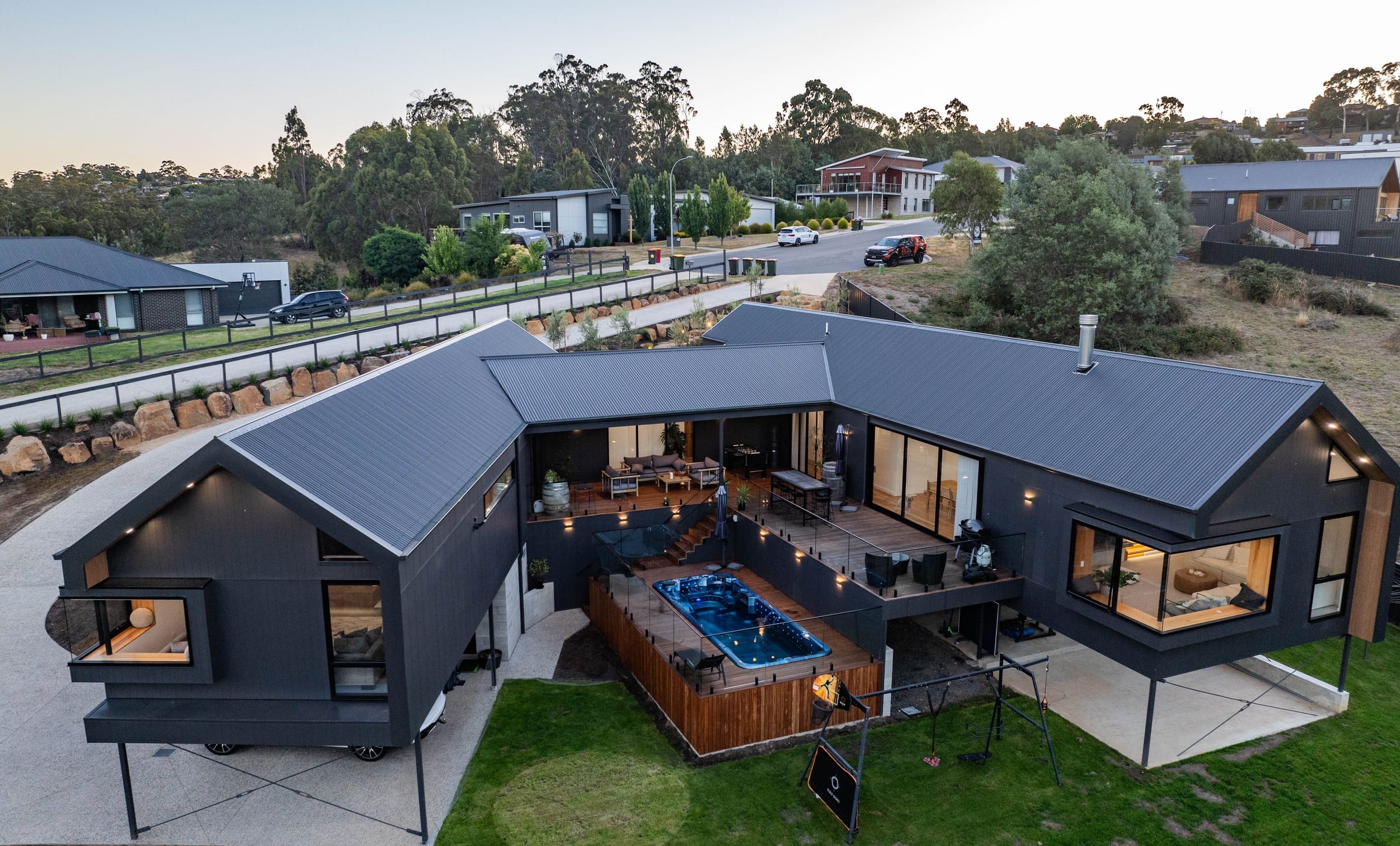The Bevel — Forever Home by Zanetto Builders, Tasmania