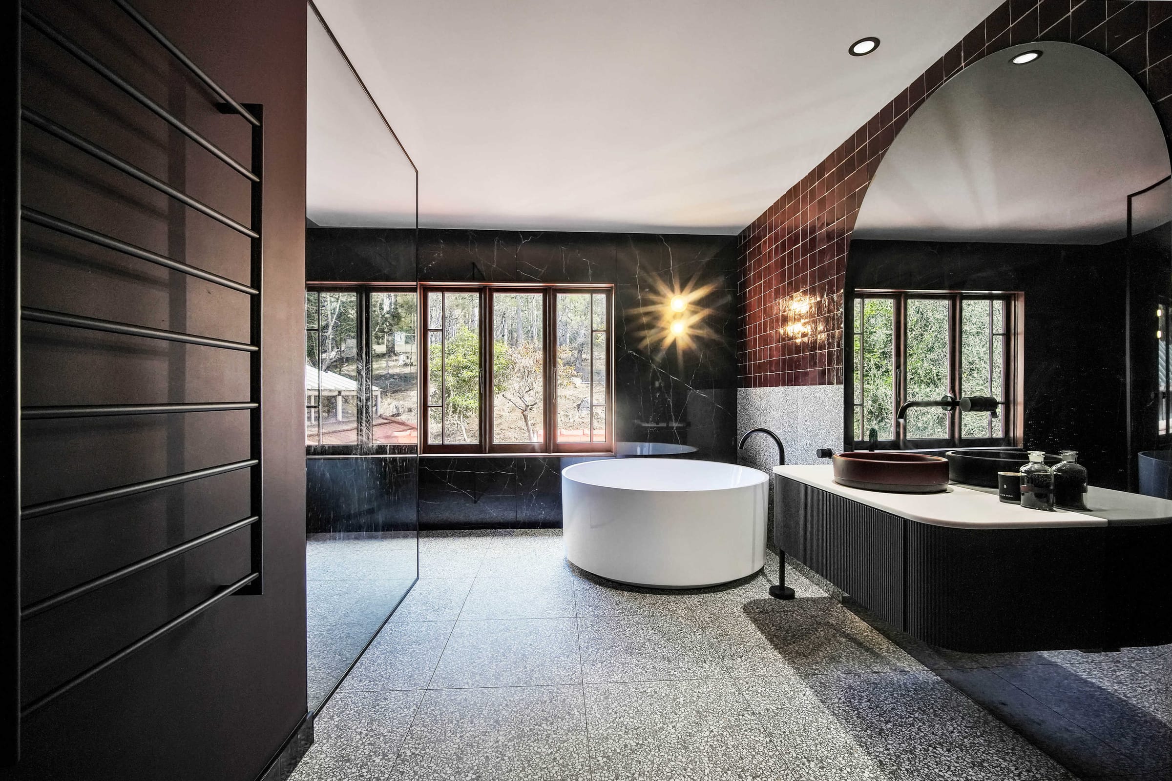 Villa Donini — Bathroom — Bathroom Project by Zanetto Builders, Tasmania