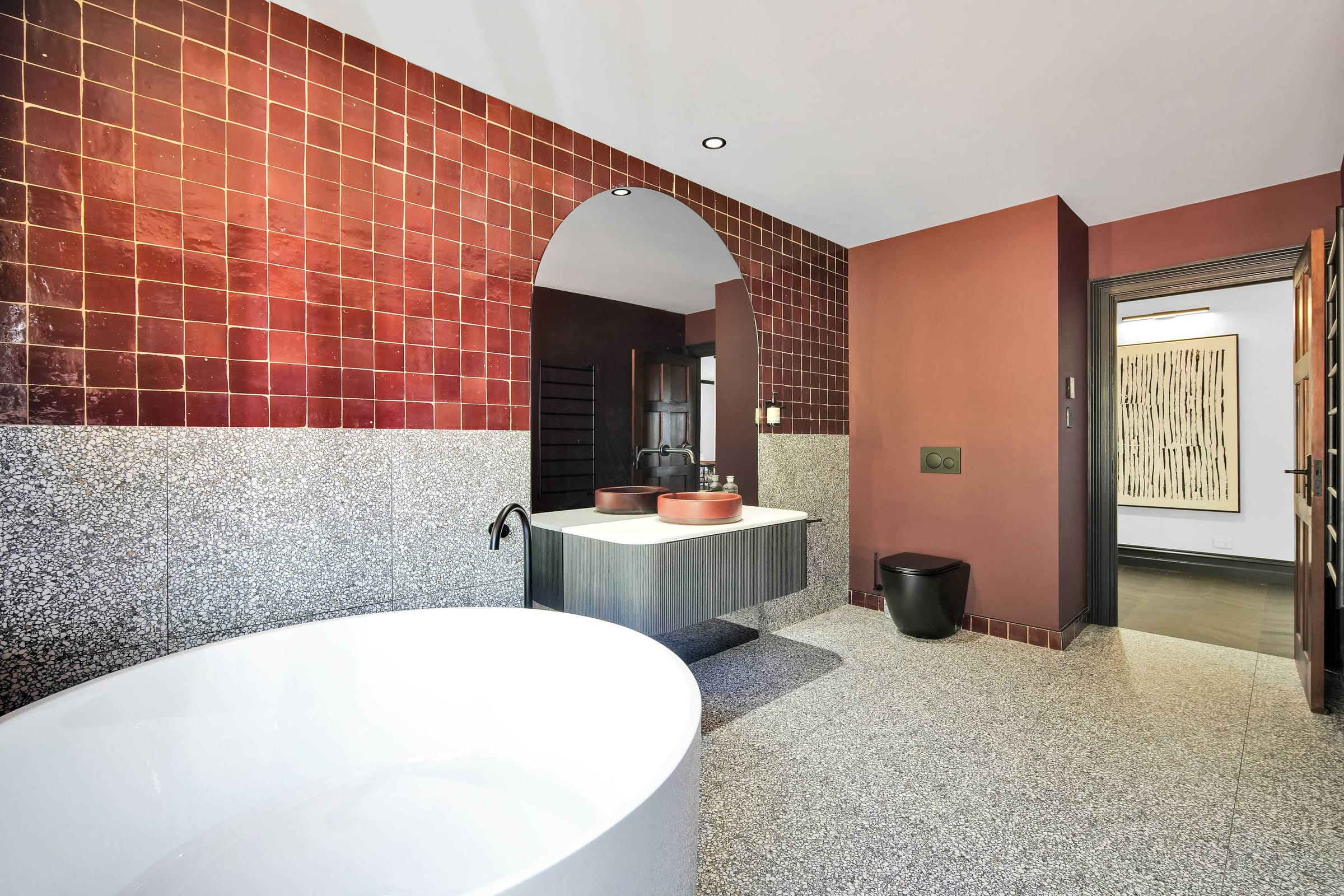 Villa Donini — Bathroom — Bathroom Project by Zanetto Builders, Tasmania