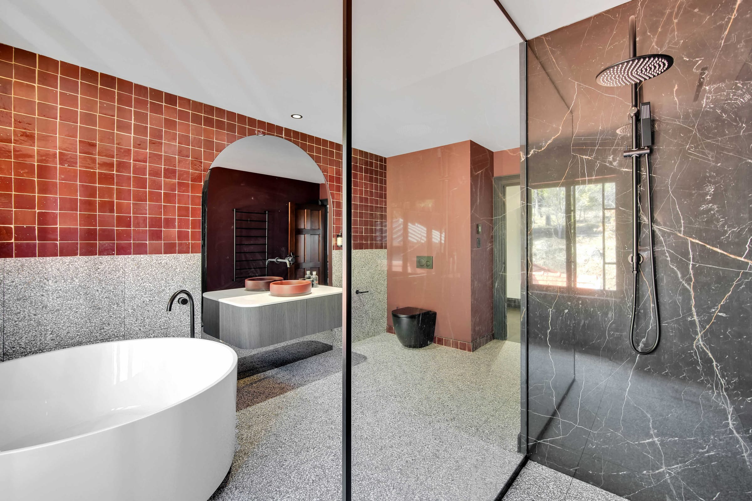 Villa Donini — Bathroom — Bathroom Project by Zanetto Builders, Tasmania