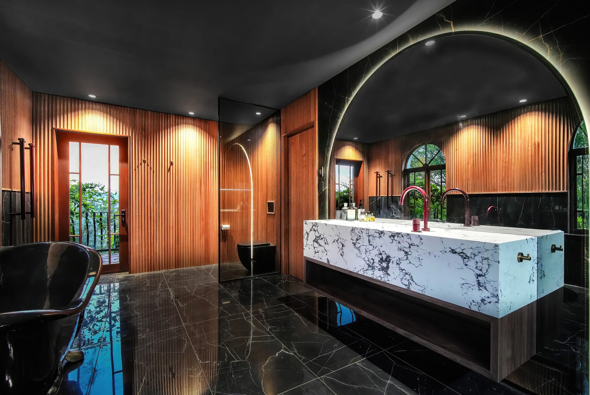 Villa Donini — Ensuite — Bathroom Project by Zanetto Builders, Tasmania