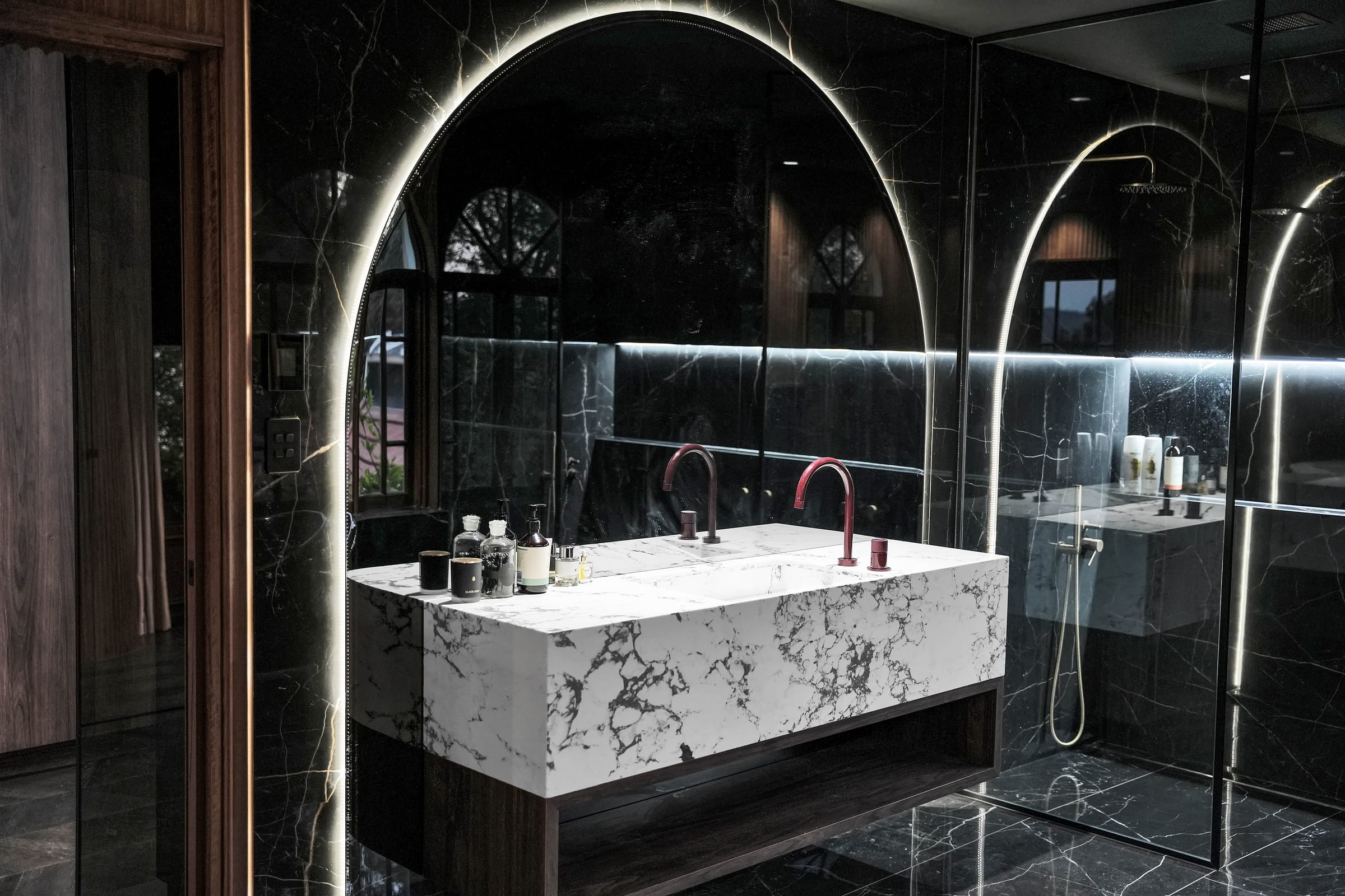 Villa Donini — Ensuite — Bathroom Project by Zanetto Builders, Tasmania