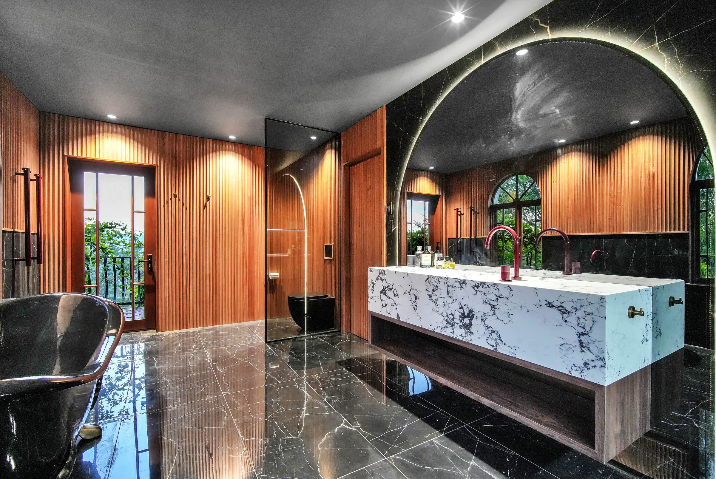 Villa Donini — Ensuite — Bathroom Project by Zanetto Builders, Tasmania