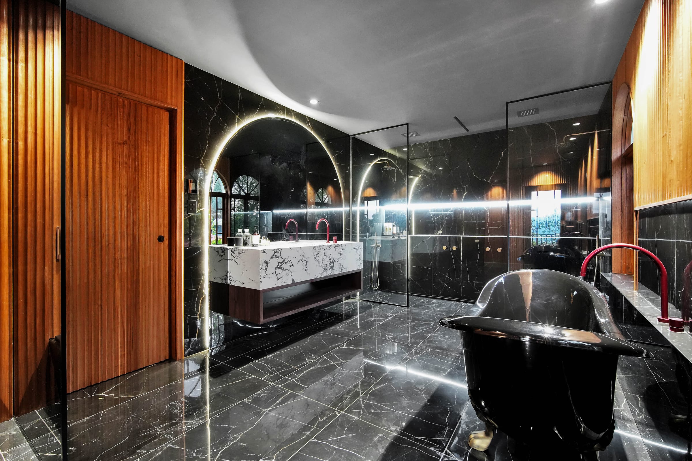 Villa Donini — Ensuite — Bathroom Project by Zanetto Builders, Tasmania