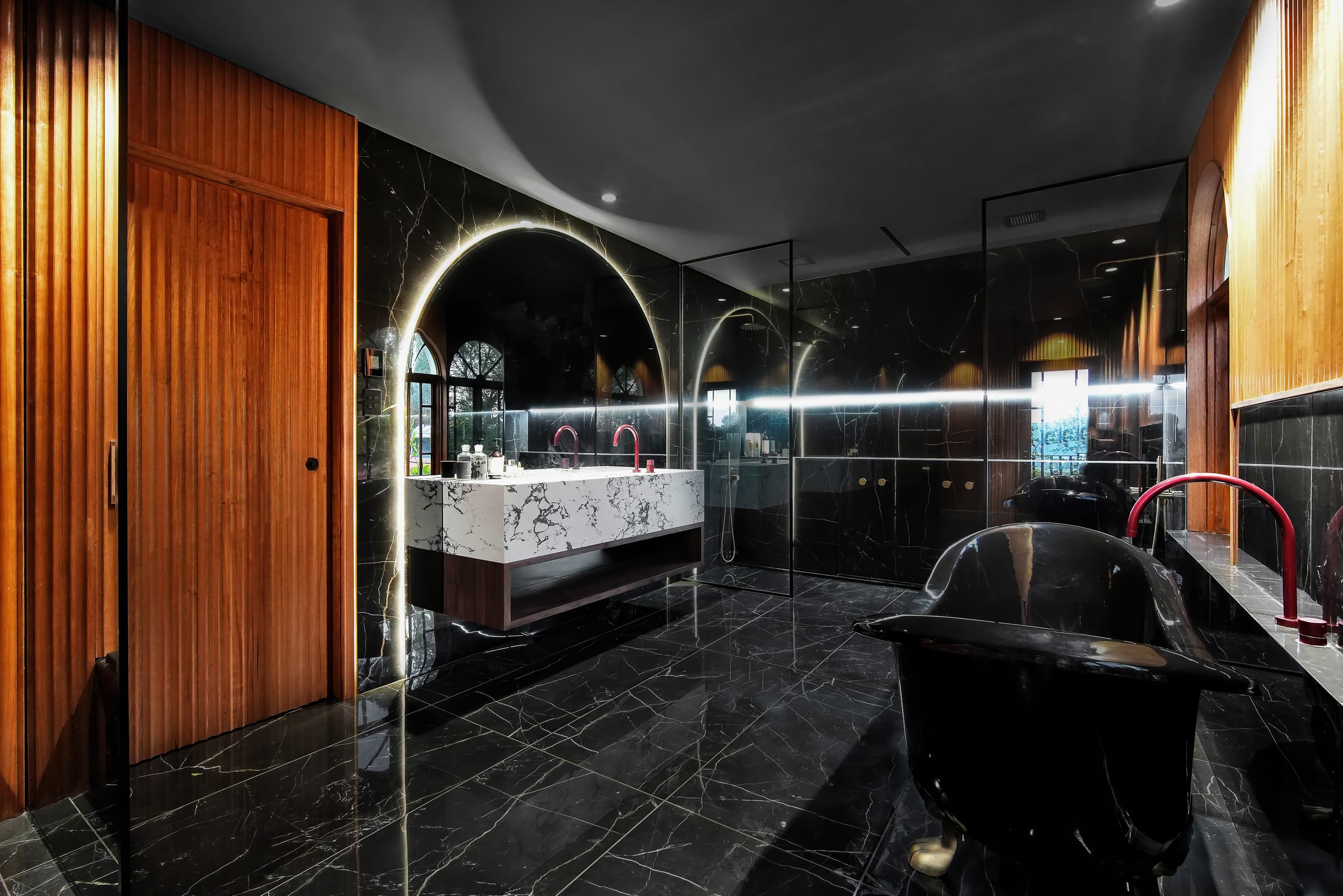 Villa Donini — Ensuite — Bathroom Project by Zanetto Builders, Tasmania